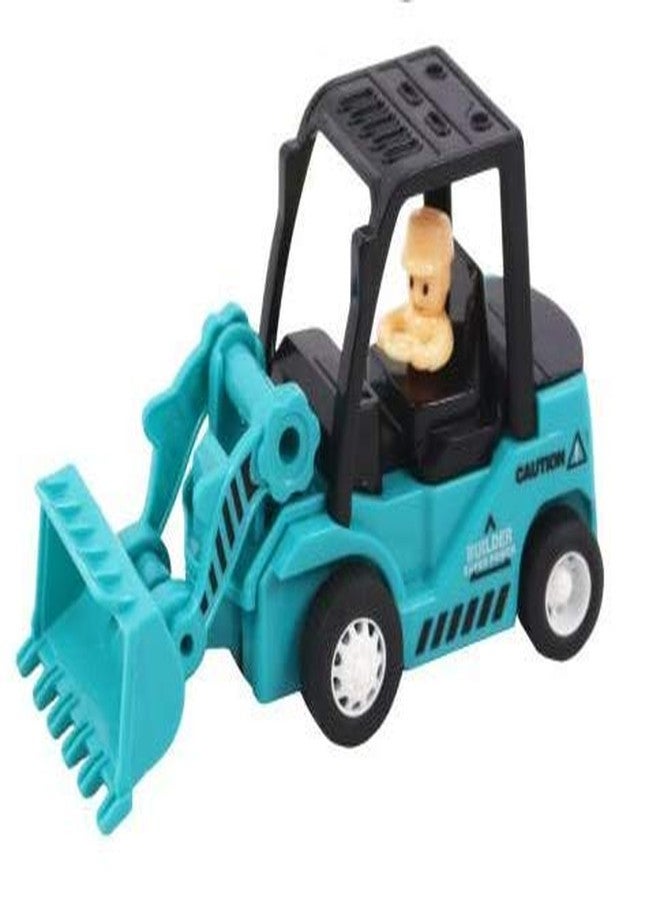 TEMSON Friction Powered Push and Go Bulldozer Construction Toy for Kids